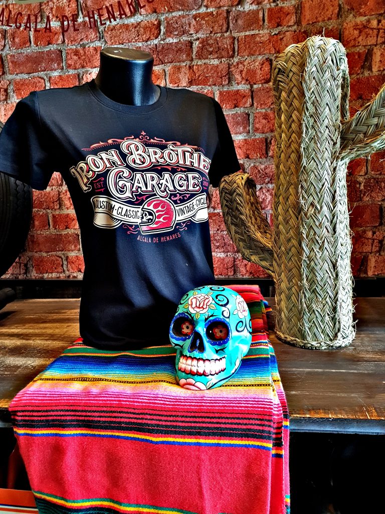 CAMISETA MUJER Iron Brothers Garage