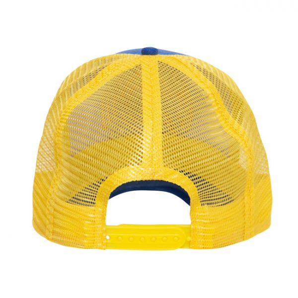GORRA TRUCKER KING KEROSIN FIRE UP AZUL / AMARILLO - Imagen 3