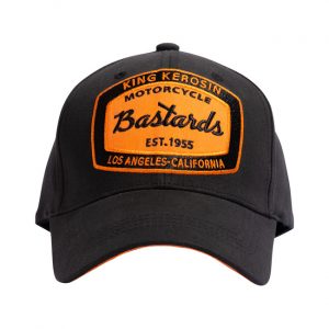 GORRA  KING KEROSIN BASTARDS NEGRO / NARANJA