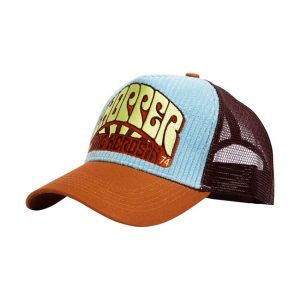 GORRA TRUCKER KING KEROSIN CHOPPER  MALLA AZUL / MARRÓN