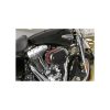 FILTRO DE AIRE HI-FLOW RK SERIES DE K&N ovalado negro softail dyna touring - Imagen 2