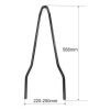 SISSY BARS DE MONTAJE RÍGIDO WESTLAND CUSTOMS Sportster 1993-2003 - Imagen 5