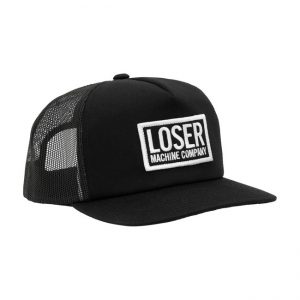 GORRA LOSER MACHINE BOX TRUCKER NEGRA