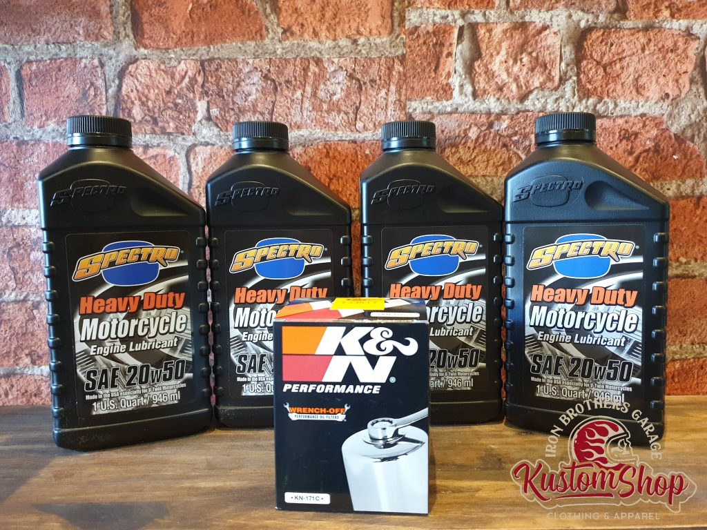 kit mantenimiento spectro harley davidson Iron Brothers Garage