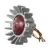 PILOTO TRASERO MOTONE BIG FIN LED. GRANALLADO, SIN SOPORTE. CEPE