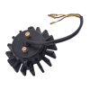 PILOTO TRASERO MOTONE BIG FIN LED. NEGRO, SIN SOPORTE. CEPE - Imagen 5
