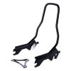 KIT DE BARRA DE RESPALDO DE 12" VERTICAL. NEGRO 18-23 FLDE, FXST, FLHC/S, FLSL, FXBB/S