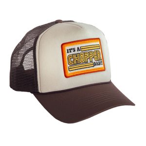 GORRA TRUCKER  13 1/2 IT’S A CHOPPER BABY BEIGE