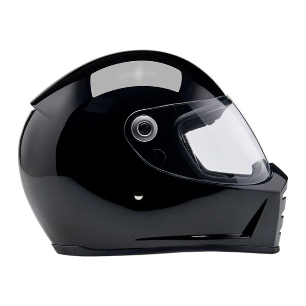 Casco Biltwell Lane Splitter negro brillante - Imagen 7