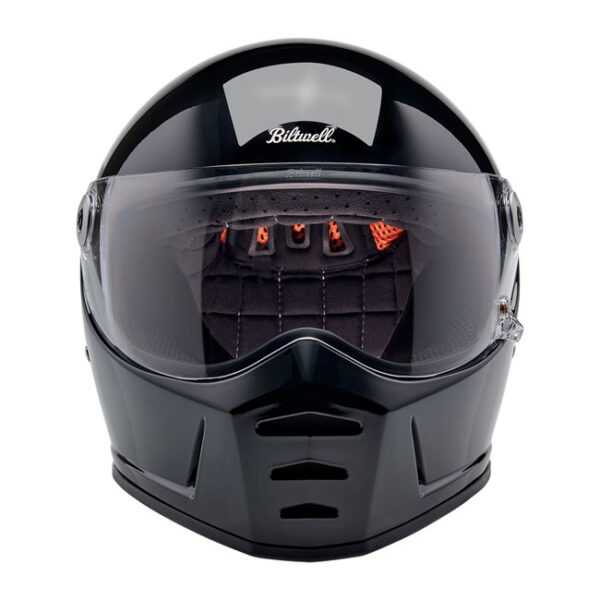 Casco Biltwell Lane Splitter negro brillante - Imagen 9