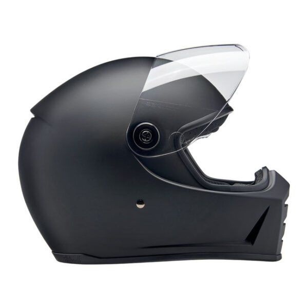Casco Biltwell Lane Splitter negro MATE - Imagen 8