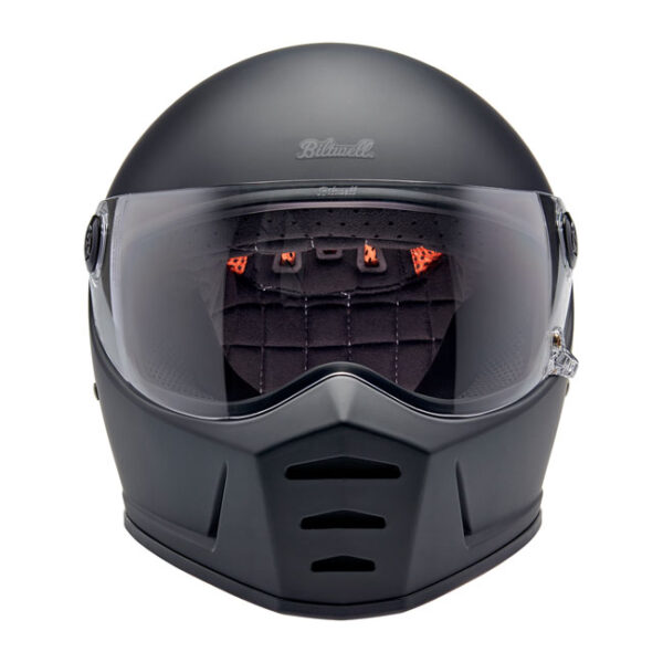 Casco Biltwell Lane Splitter negro MATE - Imagen 9