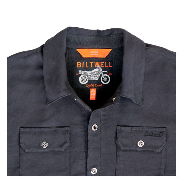 Chaqueta tipo camisa Biltwell El Dorado negra - Imagen 14