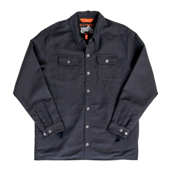 Chaqueta tipo camisa Biltwell El Dorado negra - Imagen 10
