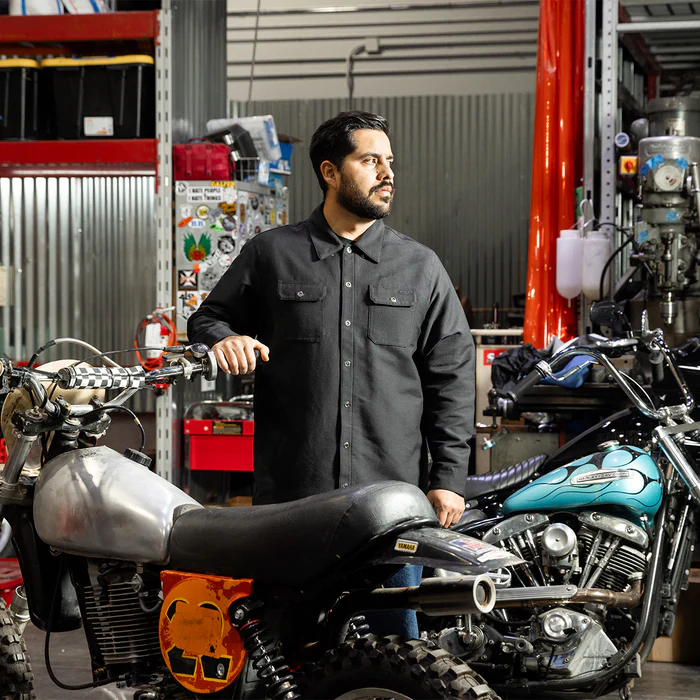 Chaqueta tipo camisa Biltwell El Dorado negra