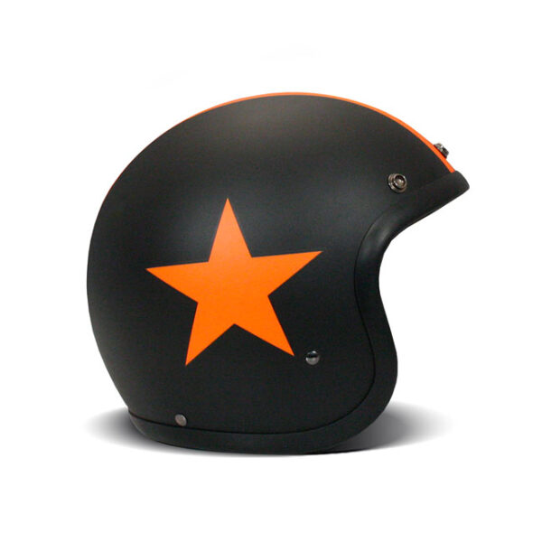 Casco DMD Retro Star Naranja