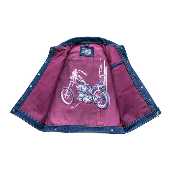 CHALECO 13 1/2 VAQUERO RAIN SPLITTER AZUL