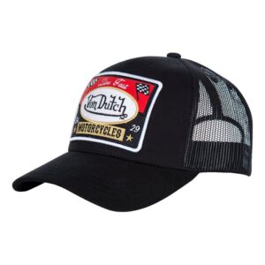 Gorra de béisbol Von Dutch negra