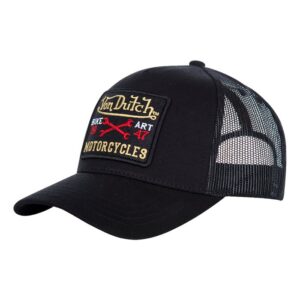 Gorra de béisbol negra de Von Dutch