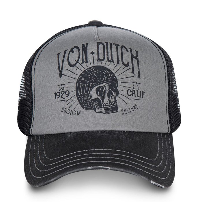 Gorra de béisbol Von Dutch Crew1B gris