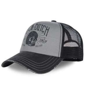 Gorra de béisbol Von Dutch Crew1B gris