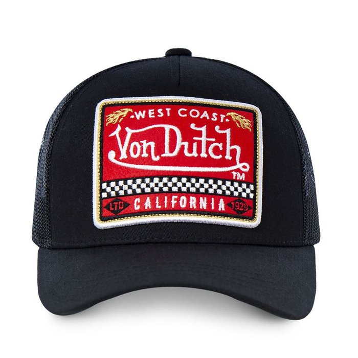 Gorra negra de la Costa Oeste de Von Dutch