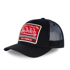 Gorra negra de la Costa Oeste de Von Dutch