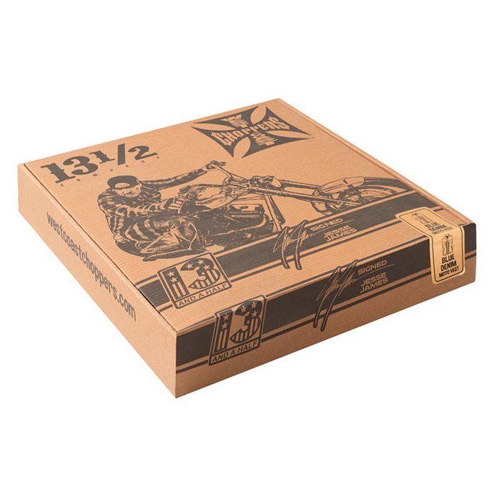 CHALECO West Coast Choppers AZUL  vaquero WCC x 13 1/2 Dominator RAW