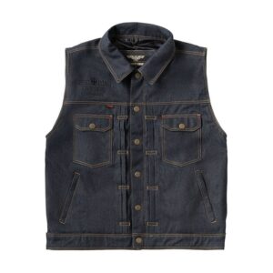 CHALECO West Coast Choppers AZUL  vaquero WCC x 13 1/2 Dominator RAW