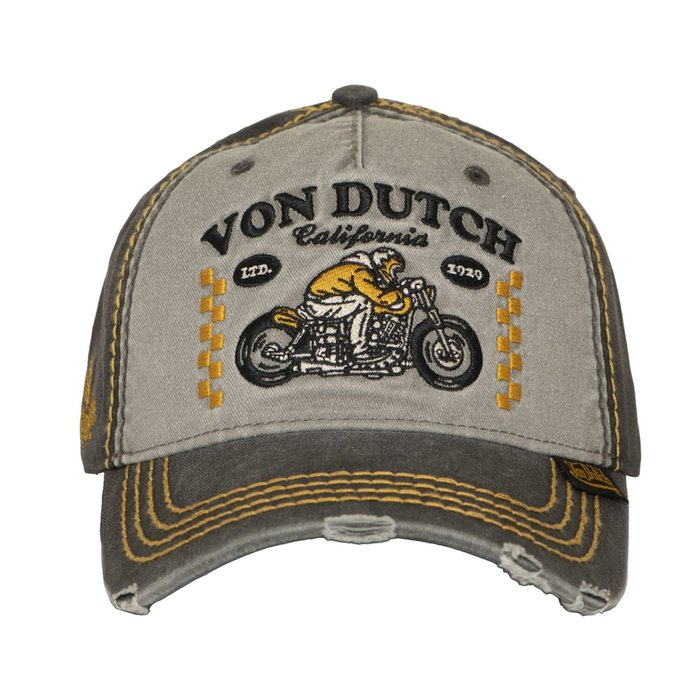 Gorra Von Dutch Retro Cafe Racer negra
