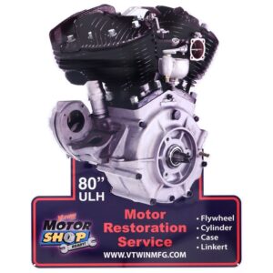 Placa de motor Flathead Big Twin