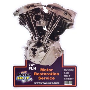 Placa del motor Shovelhead ultimos