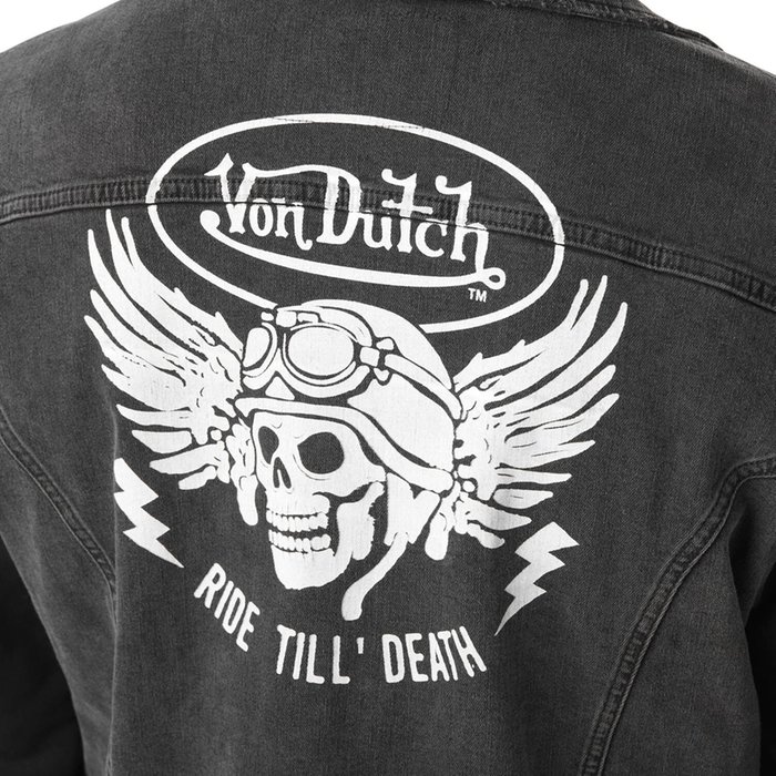 Chaqueta vaquera negra de Von Dutch