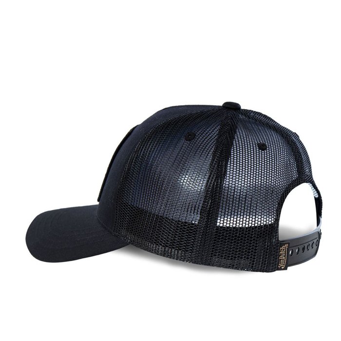 Gorra Von Dutch Heritage con parche cuadrado y ojos dorados y negros