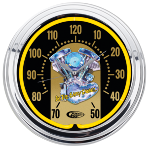 Reloj de neón Zodiac "Shovelhead"